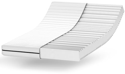 Mister Sandman Matelas 90x190 cm, Épaisseur 18 cm, Matelas en Mousse à 7 Zones, Réversible 2 Faces, Soutien Ferme Equilibré H2 H3, Housse Lavable, Fabriqué en Allemagne