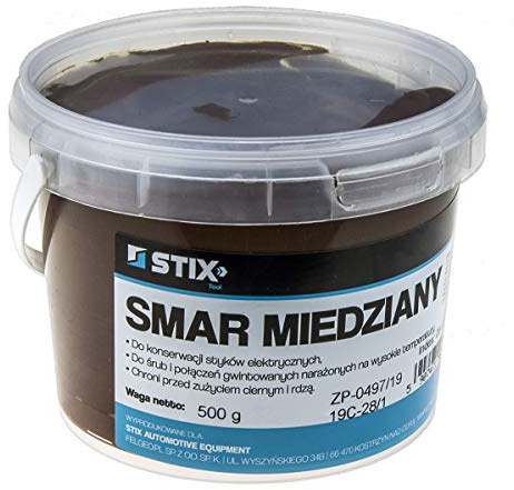 Stix kopparpasta 500 g hink kopparfett skruvskydd