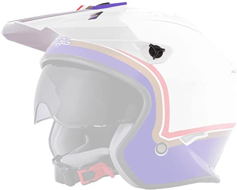 O'NEAL Spare Visor VOLT Helmet ROTHMANS Weiß/purple/red