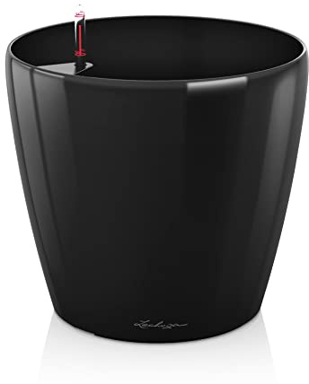 LECHUZA CLASSICO Premium 60 high gloss black 14569