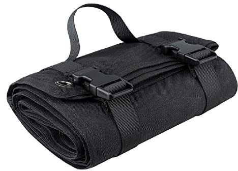 WWHATE équipement de Plein air Fournitures Tapis de tir Tactique Camping sur Le Terrain Coussin résistant à l'humidité Tapis de Couchage Pliant Matelas Pliant Tapis de Camping (Noir)