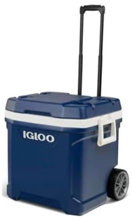 IGLOO MaxCold 58 Litre (62 US QT) Roller Cool Box Ice Cooler 98 Cans