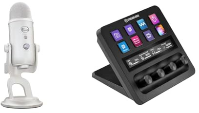 Logitech for Creators Yeti & Elgato Stream Deck +, ljudmixer, levande