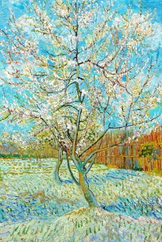 Password Book - The Pink Peach Tree - Vincent van Gogh: 104 Pages 6 x 9 Internet Password Keeper Organiser Logbook