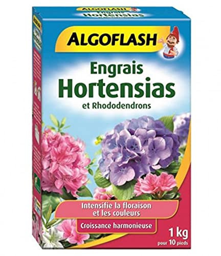 Algoflash Engrais Hortensias et Rhododendrons 1Kg (Lot de 3)