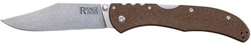 Cold Steel Range Boss Lockback FDE, Schwarz, CS-20KR9, Dark Earth, 10 cm