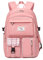 FANDARE Zaino Casual Zainetti Ragazza Zaini Scuola Cartella Ragazzo Borsa da scuola Zainetto Borse a Zaino Zainetti Scuola All'aperto per Studenti Viaggio Daypacks Impermeabile Poliestere Rosa