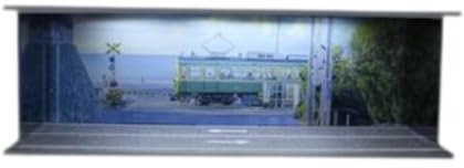 Milageto Paisaje 1/64 Modelo Coche Estuche de exposición decoración de Escritorio protección Coche Garaje Estuche de exposición simulación estacionamiento para, Style a