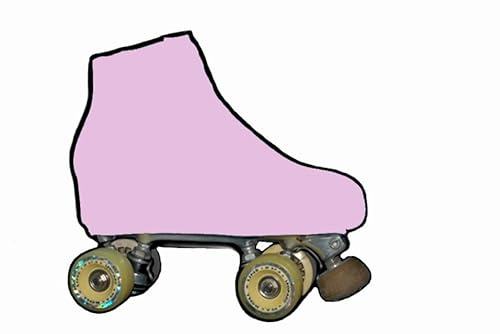 SILVYE Fundas Cubre Patines para Patinaje ARTISTICO Gama Rosa (Rosa Candy, Talla M)
