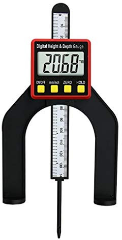 profondimètre numérique, une jauge de hauteur, profondimètre le travail du bois, d'un mini trusquin, fournitures de Manuel de jauge de profondeur
