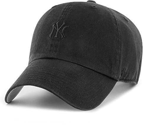 '47 Brand Cap NY Yankees B-BSRNR17GWS-BKD Black Schwarz, Size:OneSize