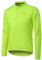 ARSUXEO Herren Radfahren Trikot Lange Ärmel MTB Trikot Lose Passform Mountainbike Shirt mit Reißverschlusstasche 6040 Neon-Grün XL
