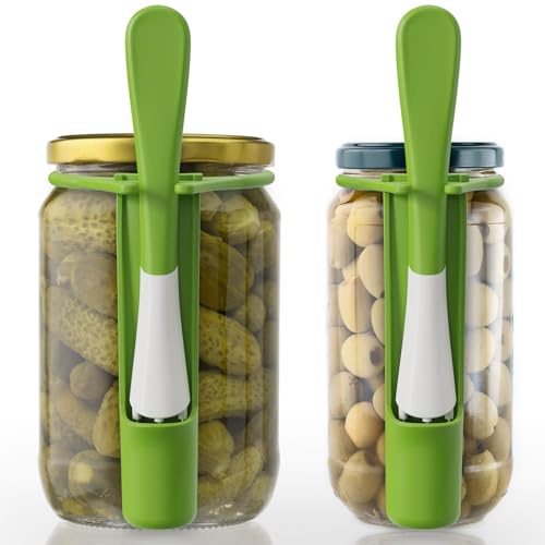 PROCHOP 2 Pack Pickle & Olive Fork for Jar, 304 Stainless Steel