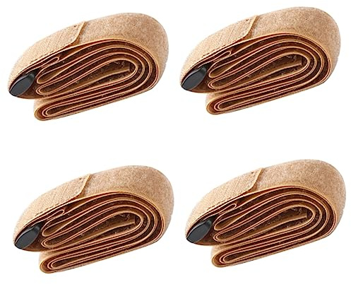 LIFKOME 4 Pcs Ceintures de Fixation Sangle pour Bagages Multifonctions en Polyester Réglable et Facile à Transporter pour Randonnée et Repas en Plein Air Couleur Aléatoire