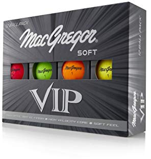 MacGregor VIP Soft Pack Of 12 Golf Balls