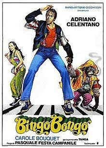CINEMA / Bingo Bongo – 1982 – Adriano Celentano – 40 x 60 cm – Originalposter