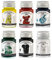 Octopus Write and Draw Ink Set BASIC BRIGHT, wasserfeste Tinte zum Schreiben und Zeichnen, Kalligraphietinte, Zeichentusche für Füllhalter, 6x10 ml