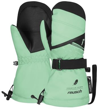 Reusch bebisar - pojkar Kaden Down R-tex® Xt vantar vattentät membran dun isolering mycket varma babyhandskar snö släde vinterhandskar