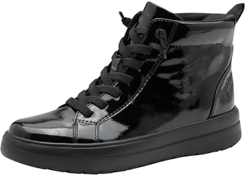 Jana Sneaker da donna facili da infilare alte con comoda larghezza extra vegane