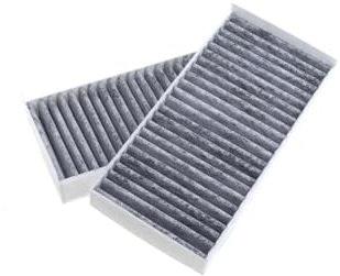 CGHUN 2Pcs Car Cabin Air Filters，for BMW，for i3 2 F45 F46 220i 225i 218i JCW F54 F55 F56 Mini Cooper 2014 2015 64319321875 Car Cabin Air Filters