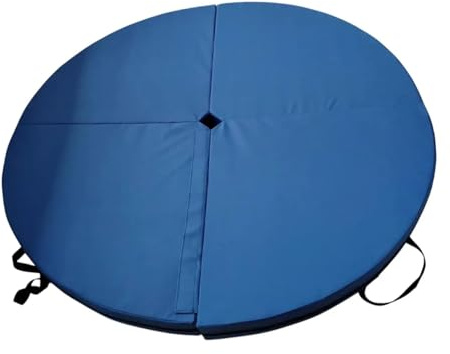 Colchoneta de Seguridad para Pole Dance Colchoneta De Seguridad For Pole Dance, Ligera, Plegable, Acolchada, Gruesa Y Protectora For Gimnasio En Casa(Blue)