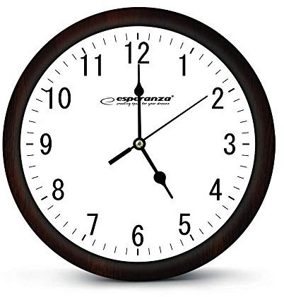 ESPERANZA EHC015W Orologio da parete degli angeli bianco, multicolore, unico