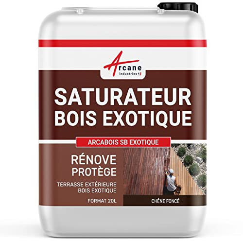 Saturador para Madera Exótica - ARCAWOOD COLOR - 932 - Roble Oscuro - Tinte Marrón - ARCANE INDUSTRIES