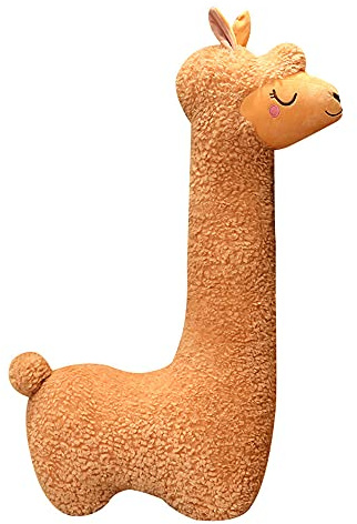 OUKEYI Llama, cuscino per il corpo lungo in alpaca gigante, cuscino lungo per il corpo, soffice alpaca, cuscino lungo per Natale, compleanno, San Vale.