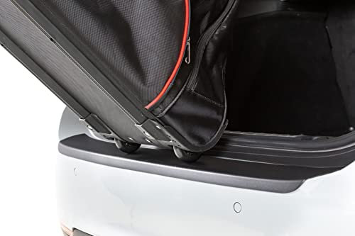 Aroba AR6399 Ladekantenschutz kompatibel mit Audi A3 S3 RS3 Sportback ab BJ. 7.2016-3.2020 Stoßstangenschutz passgenau mit Abkantung ABS Silber