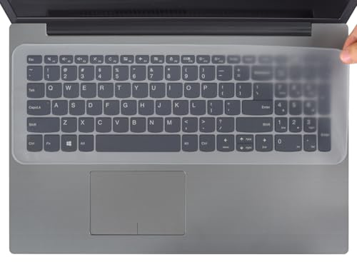 Housse de clavier universelle pour ordinateur portable de 17 à 17,3, protection anti-poussière et étanche en silicone compatible avec les ordinateurs portables HP Lenovo, Dell, ACER, ASUS, MSI de