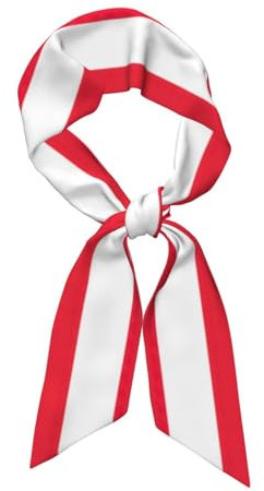 UVBDF Schal mit österreichischer Flagge, modisch, bunt gemustert, für Damen, leicht, modisch, für Frühling und Herbst, Schwarz , One size