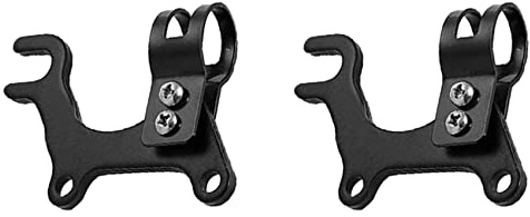Giwnhvx 2pcs 20/31.8mm Regolabile Bike Disco Freno Staffa Converter Telaio Adattatore Supporto di Montaggio