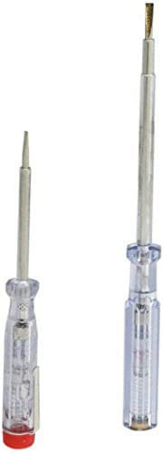 PaulStore 2PC Electrical Mains Voltage Tester Electricians Insulated Screwdriver