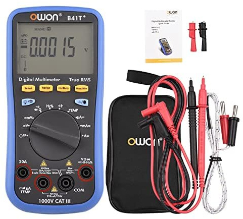 KKnoon B41T+ Digitales BT-Multimeter mit Offline-Aufzeichnung 22000 Counts True RMS Auto-Ranging Elektrischer Tester mit Hintergrundbeleuchtung LCD-Bildschirm AC DC Spannung Stromdetektor