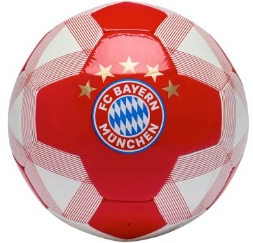 FC Bayern München Fußball I Größe 5 I Rot-Weiß I Fußball