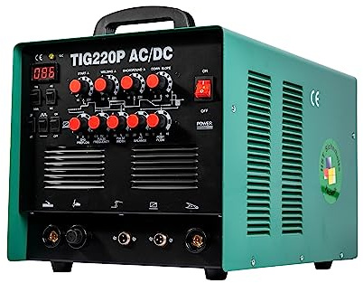 HST TIG WIG Schweißgerät AC DC MMA 220 Ampere auch Alu schweißen Pulse 2/4 Takt HF Zündung