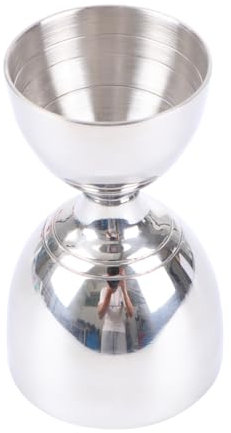 GRIRIW S Multifunktions-unzenbecher Präziser Messbecher Für Spirituosen Bar Und Den Heimgebrauch Edelstahl Silber