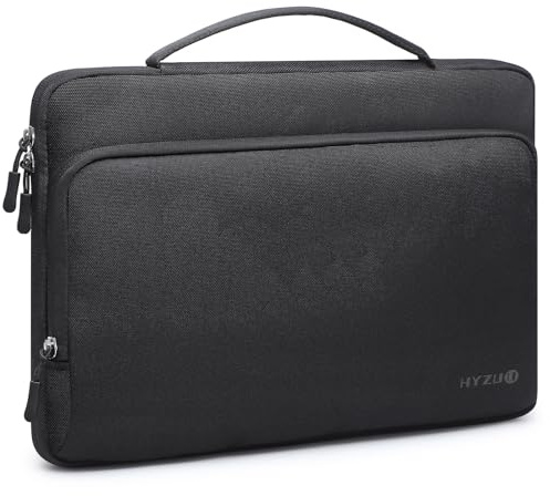 HYZUO 17-17,3 Tum Laptopväska Fodral för 17 Notebook Monitor, Svart