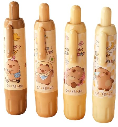 Stylos À Colle Double Face – Rouleau Rétractable À Forte Adhérence Pour Projets D'art Et D'artisanat | Rouleau De Ruban Adhésif Pour L'école, Les Étudiants, Débutants, Les Professionnels, La F