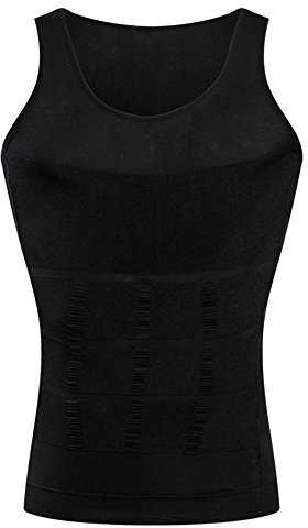 BaronHong Kompressionströja för Gynekomasti, väst för att dölja manliga bröst, slimmande shapewear som plattar hela magen