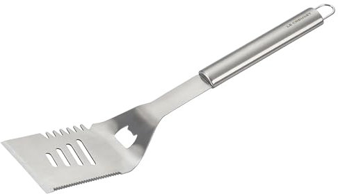 Le Creuset Stainless Steel Outdoor Slotted Turner, 17.5