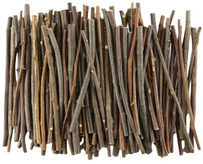 EQWQSIXD Pet Portatile Dentizione Asta di Legno Roditore Animale Massaggiagengive Log Stick Kit Assortito Denti Strumento di Rettifica Decorazione Domestica Forniture per Animali Dom