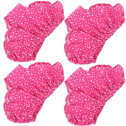 Alasum Lot de 4 Culottes de Poupée pour Poupée 18 Pouces en Tissu Réutilisable Accessoires pour Jeu D’Imitation pour Loisirs et Présents