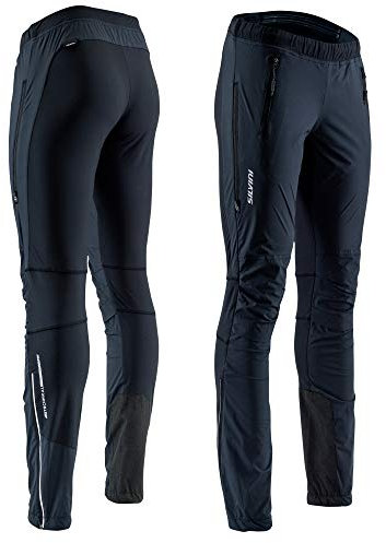 SILVINI SORACTE Skilanglaufhose Damen Softshell Hose Damen Winter Wanderhose Damen Thermohose Damen Winter Outdoorhose Damen Winterhose Fahrradhose Damen Winter