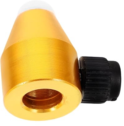 Beavorty Piedini Rotondi in Lega di Alluminio per Diapason, Facili da Installare, Accessori per Meditazione e Yoga Finitura Oro, Sostituzione per Strumenti di Tuning