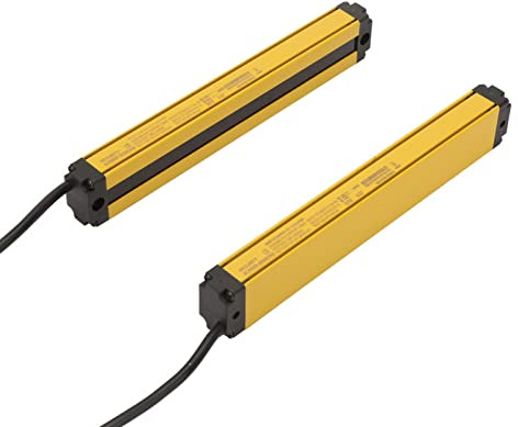 HETHLIF Sensor de Cortina de Luz, Dispositivo de Seguridad de Rejilla de Luz de Seguridad Interruptor de Sensor de Cortina de de Pantalla de de, Dispositivo de de Rejilla de de de, de Aluminio (4