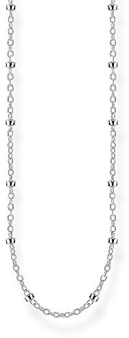 Thomas Sabo Collana pisello unisex argento 925 sterling silver KE1890-001-21-L80