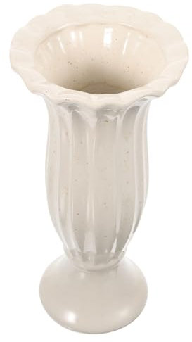 Milisten Jarrón Conmemorativo para Columnas Romanas Maceta De Cerámica para Decoración De Cementerios