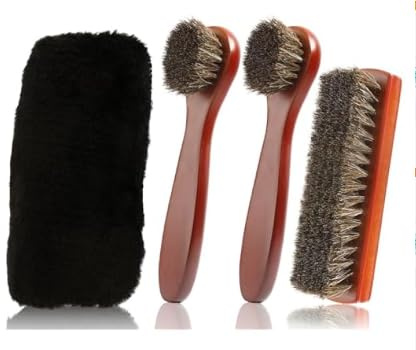Brosse Chaussure,Brosse Chaussure Nettoyage 4 Pièces