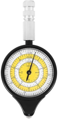 Cpolebev Kartenmesser Karte Entfernungsmesser Entfernungsmesser Multifunktionskompass KrüMmungsmesser Outdoor Klettern Sport Karte Entfernungsmesser